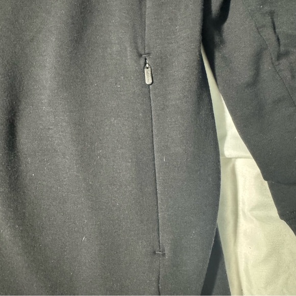 Athleta Sweatshirt Dress Zippered Pockets Black Size Small - Picture 8 of 15